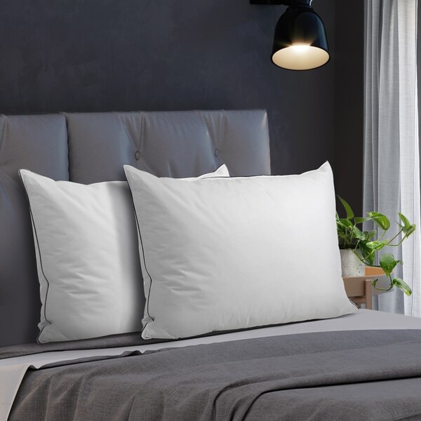 Bedra Pillow Duck Feather Down Pillows - Twin Pack