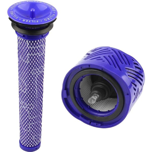 [2 Pack] Tavice Vacuum Filter Compatible with ALL Dyson V6 Cordless Vacuum Cleaners - Replaces Part 965661-01 and 966741-01
