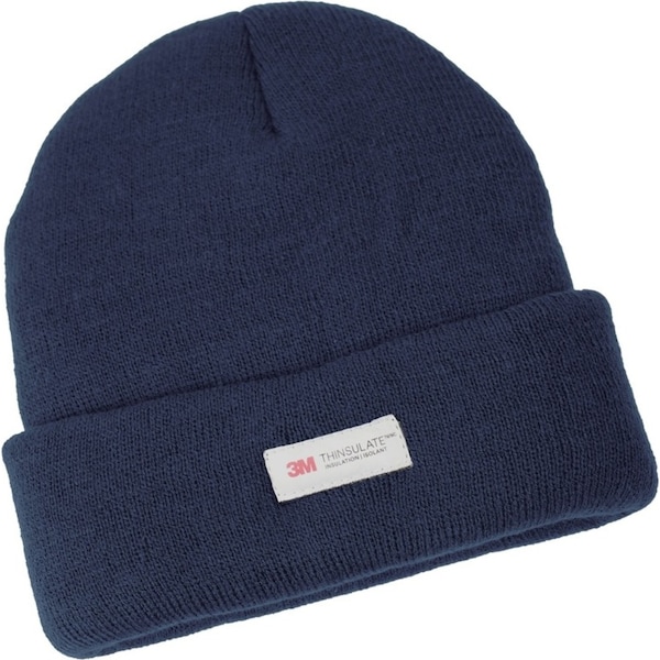 Dents 3M Thinsulate Pull On Beanie Hat Ski Knit Thermal Insulated in Navy Blue