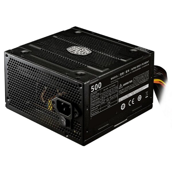 Cooler Master Elite P500 230V 500W Power Suppy, Durable, Reliable, And Safe PSU [MPW-5001-PCABN1-AU]