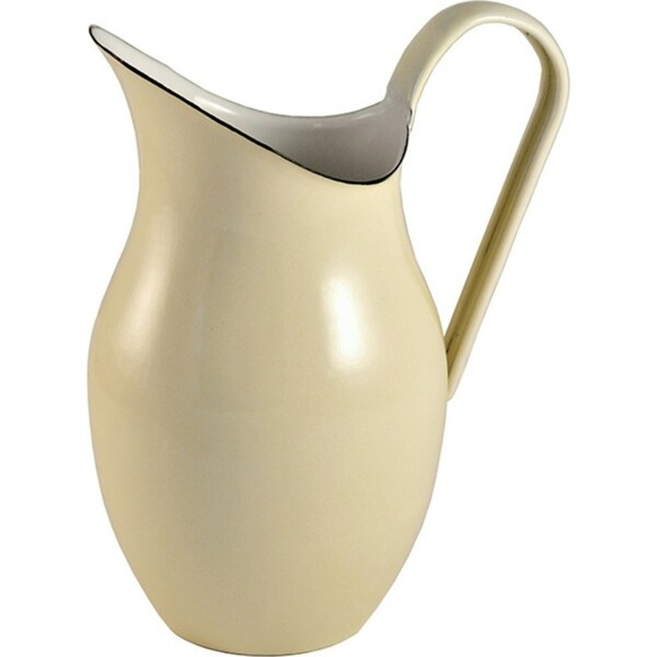 Urban Style Enamelware 2.5L Pitcher Jug Water Drink Container French Cottage