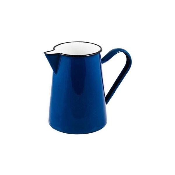 Urban Style Enamelware 1.5L Jug Pitcher Water/Juice Drink Container Premium Blue