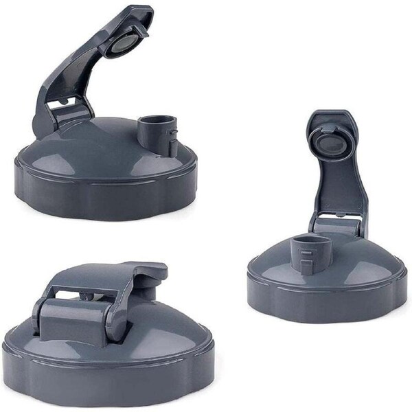 3 x Replacement Flip Top Fliptop Fresh Lid For Nutribullet - 600 & 900 Model