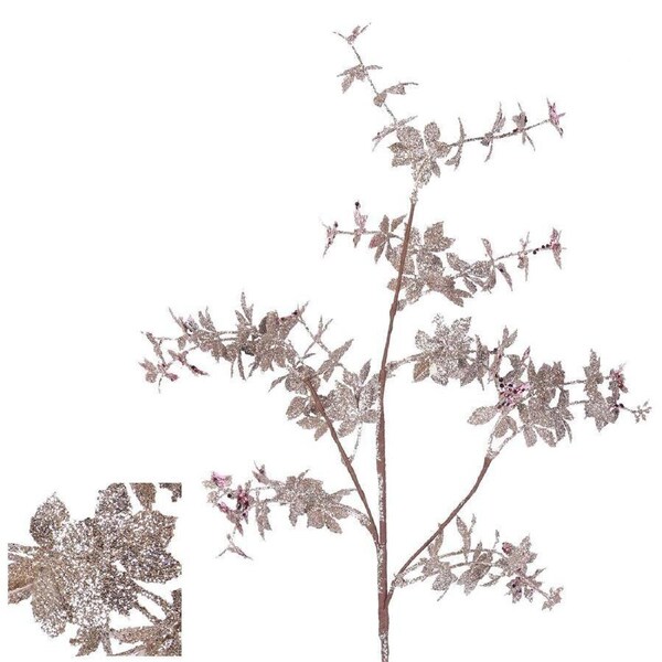 Pink & Champagne Glitter Branch