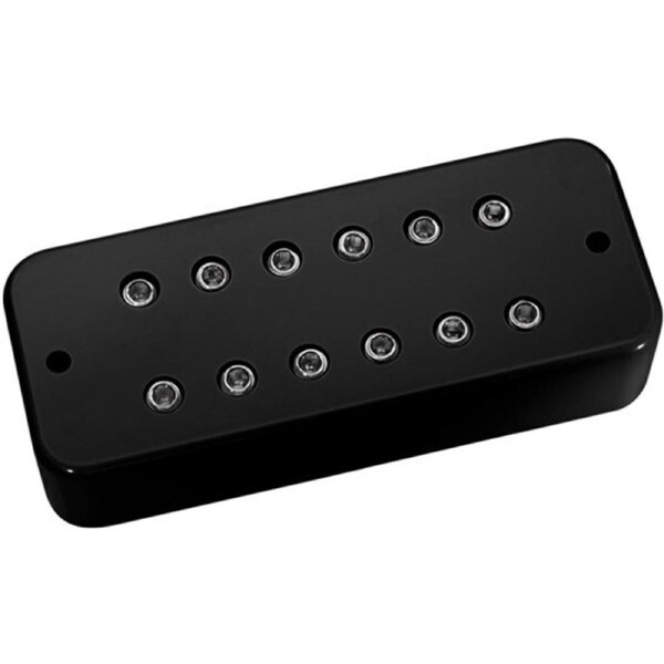 DiMarzio DP209BK P90 Super Distortion Soap Bar Pickup (Black w/ Nickel Poles)
