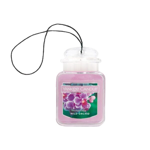 Yankee Candle Car Jar Ultimate Air Freshener Wild Orchid