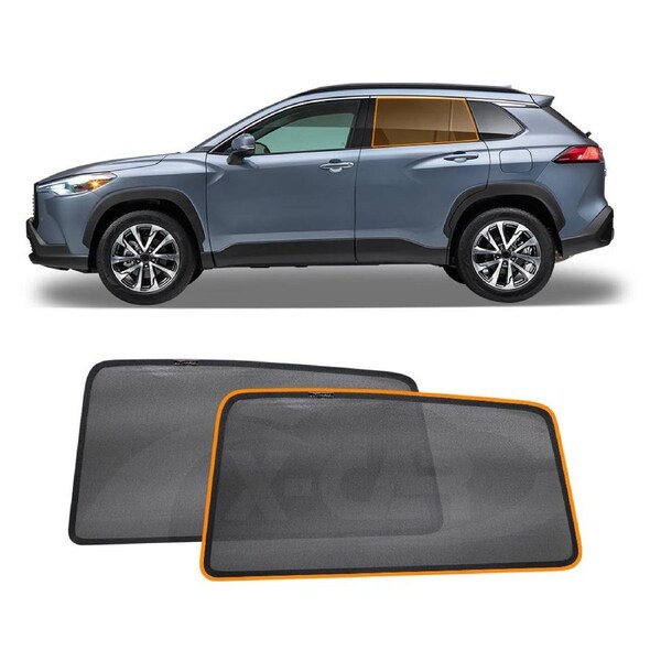 Rear Window Sun Shade for Toyota Corolla Cross 2022-Onwards Car Sun Blind Mesh