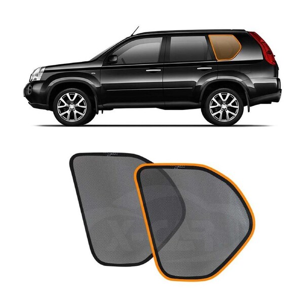 Port Window Sun Shade for Nissan X-trail Xtrail 2007-2013 T31 Series Car Sun Blind Mesh Third Row Window