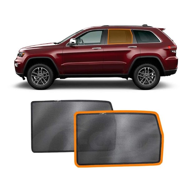 Rear Window Sun Shade for Jeep Grand Cherokee 2011-2021 Car Sun Blind Mesh