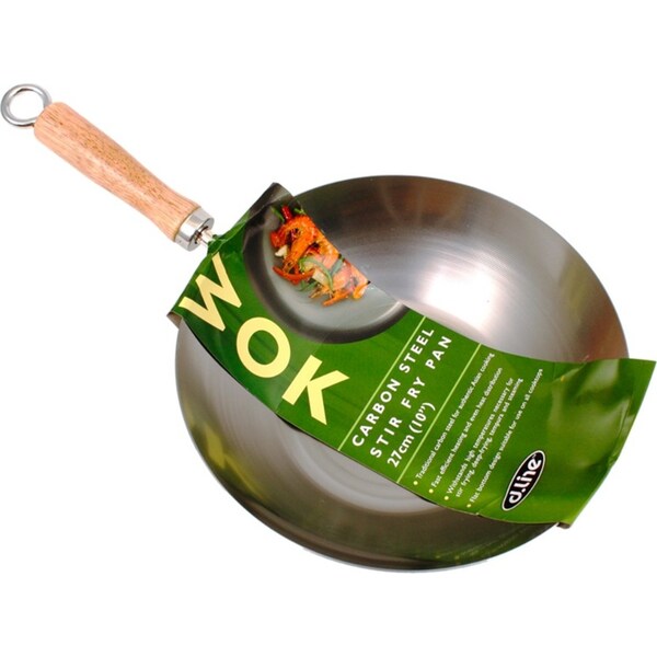 D.Line Carbon Steel Wok 27cm