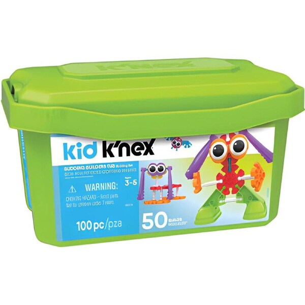 K'nex - Kid K'nex Budding Builders Tub 100 Pieces