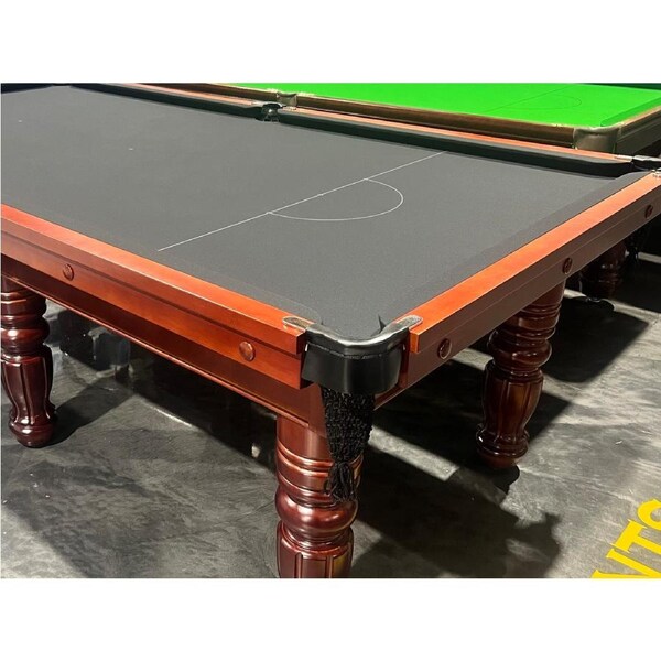FSN 100% Wool Pool Snooker Billiard Table Directional Cloth Felt kit 12ft BLACK