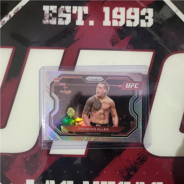2021 Panini Prizm UFC #134 Brendan Allen RC Rookie (O509)