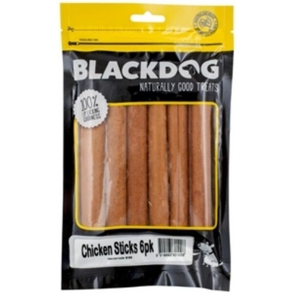 Chicken Sticks Pack of 6 Dog Treats by Blackdog Pet Foods