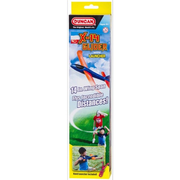 Duncan X-14 Glider with Hand Launcher (Assorted Colours)
