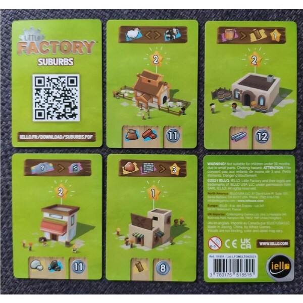 Little Factory Goodie Card - Suburbs