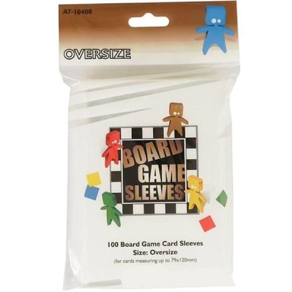 Sleeves - Dragon Shield - Board Game - Clear - Oversize (82x124mm)