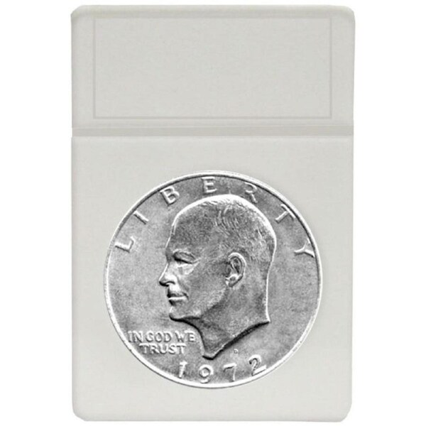 BCW Currency Display Slab Inserts White Dollar