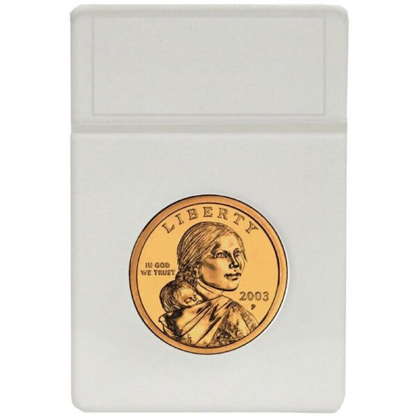 BCW Currency Display Slab Inserts White Small Dollar