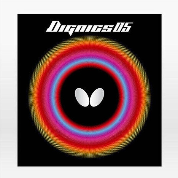 Genuine Butterfly Dignics 05 Table Tennis Rubber BLACK MADE IN JAPAN