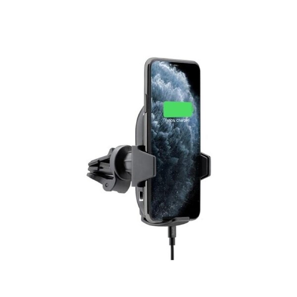 3sixT Prime Motorised Vent Mount 15W w/o Car Charger ? Black