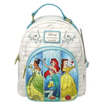 Loungefly Mini Backpack - Disney Princess Stained Glass  display picture 2