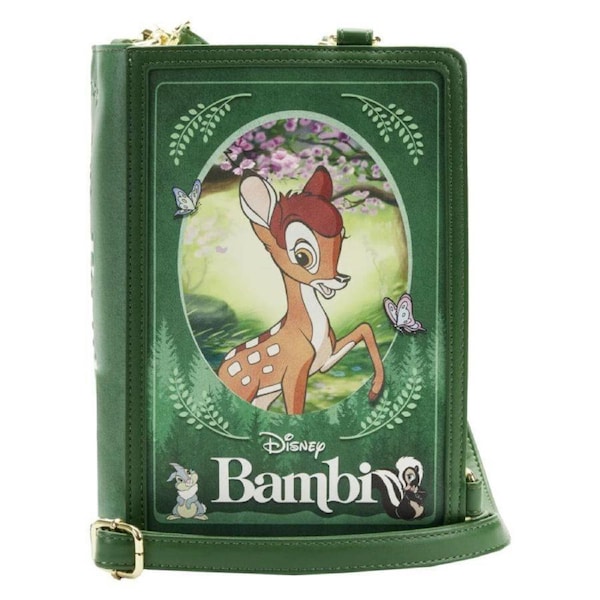 Loungefly - Disney Bambi Classic Book Convertible Crossbody Bag