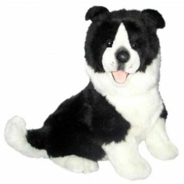 Bocchetta Plush Toys - Dog Border Collie - Pepsi 23cm