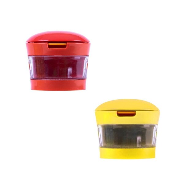 2 Pcs Bench Garlic Cutter in Assorted Color