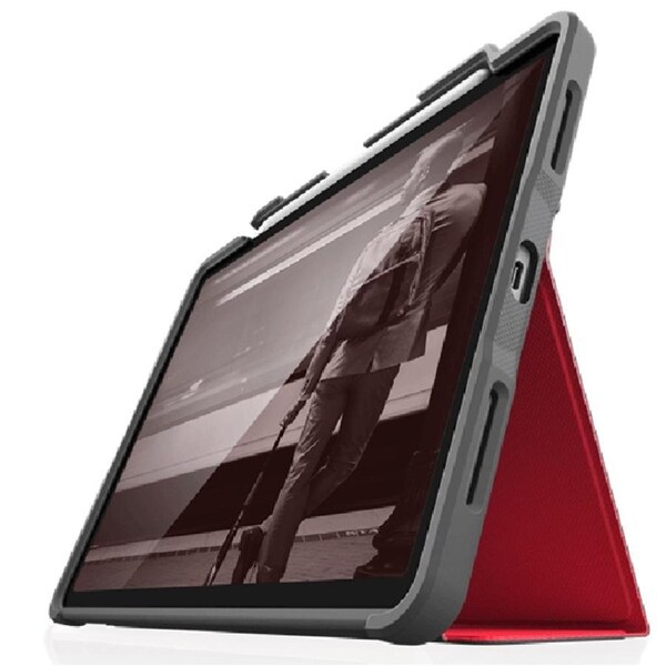 STM Dux Plus Case iPad Air 10.9" 5th/4th Gen Cover Red