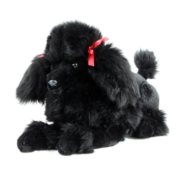 Bocchetta Plush Toys - Dog Poodle Black - Romeo 30cm