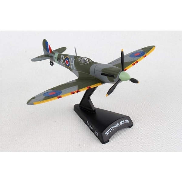 Postage Stamp 1/93 Spitfire Mk.IIA RAAF "R-H" P7973 Diecast Aircraft