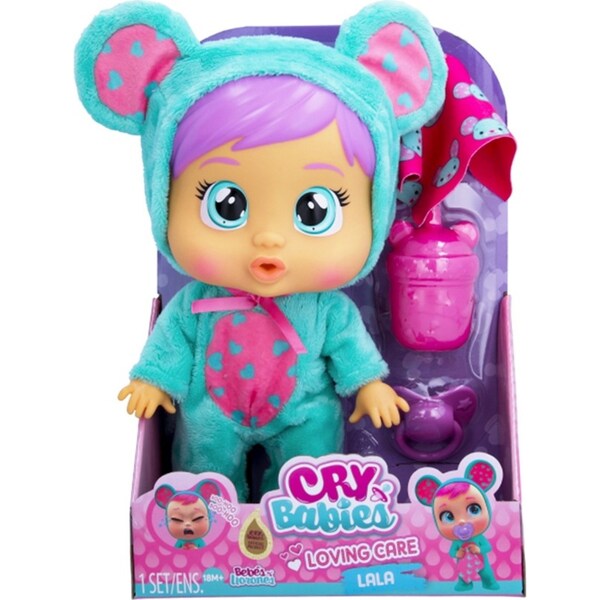 Cry Babies Loving Care Kids/Children Pretend Playing Doll Toy Assorted 18m+