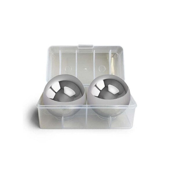 2pc Men's Republic Alcohol/Whiskey Drinking Round Reusable Ice Stone Balls