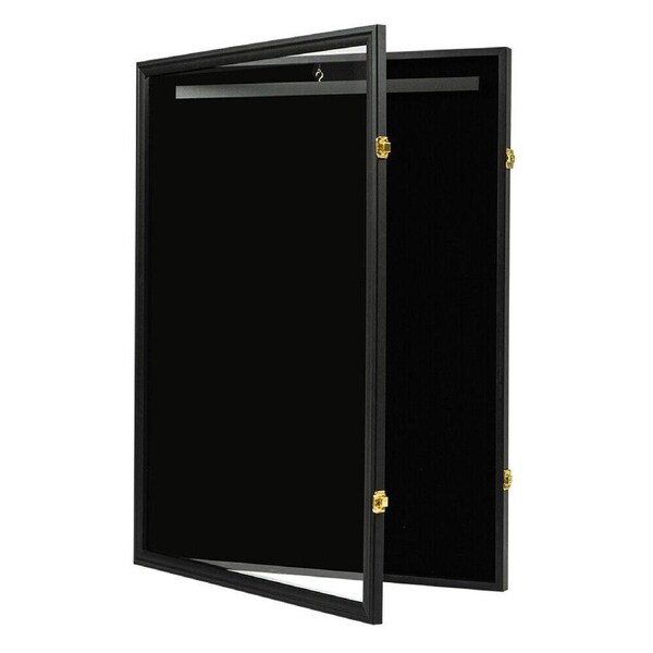 Wall Display/Case Lockable Rack 80cm Football Basketball Jersey Storage Box