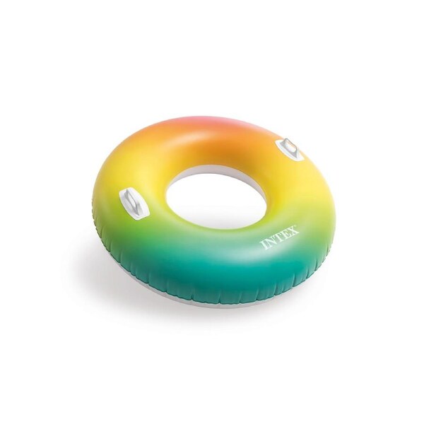 Intex Rainbow Ombre Tube Pool Float 58202