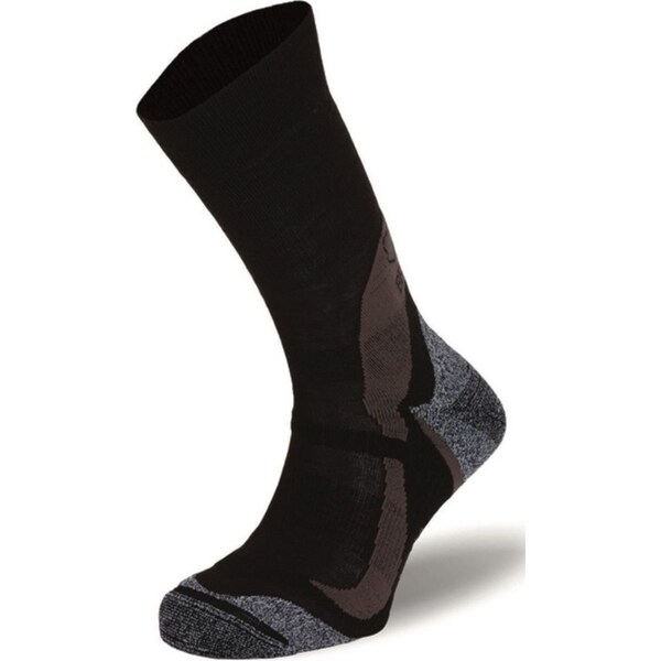 BRBL Kodiak Wool Ski Socks Hiking Trail Run Camping Snow Trekking - Brown - XL