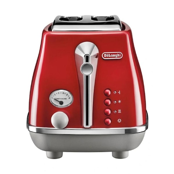 Icona Capitals Tokyo 2 Slice Toaster Red CTOC2003R