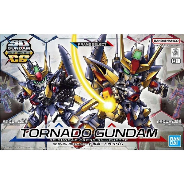 Bandai Gundam SD Cross Silhouette Tornado Gundam Gunpla Plastic Model Kit