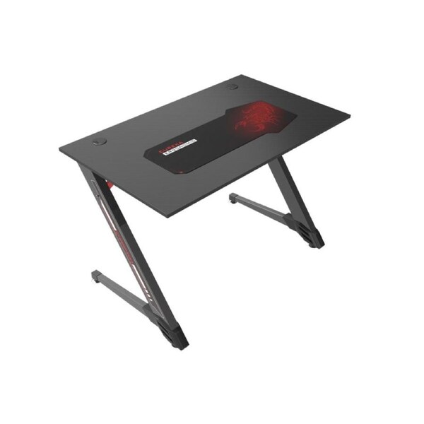 Eureka Ergonomic GD-4301 Small Gaming Computer Home Offic Desk Black [ERK-GD-4301]