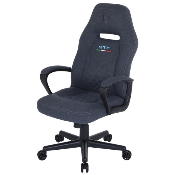 ONEX STC Compact S Series Gaming/Office Chair Graphite Short pile Linen Fabric [ONEX-STC-C-S-GR]
