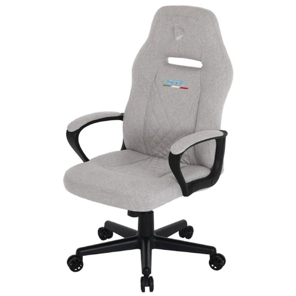 ONEX STC Compact S Series Gaming/Office Chair Ivory Short pile Linen Fabric [ONEX-STC-C-S-IV]