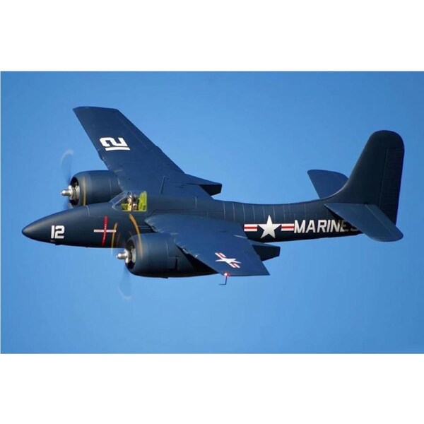 FlightLine F7F-3 Tigercat 1600mm (63") Wingspan PNP EPO RC Plane Airplane RC Model