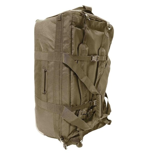 HUMVEE Roller Deployment Bag - Tan - Steel Wheels - Weather Resistant