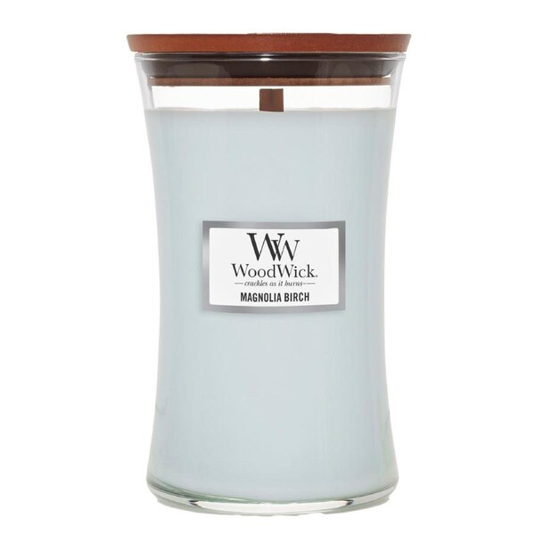 WoodWick Magnolia Birch Large Scented Candle