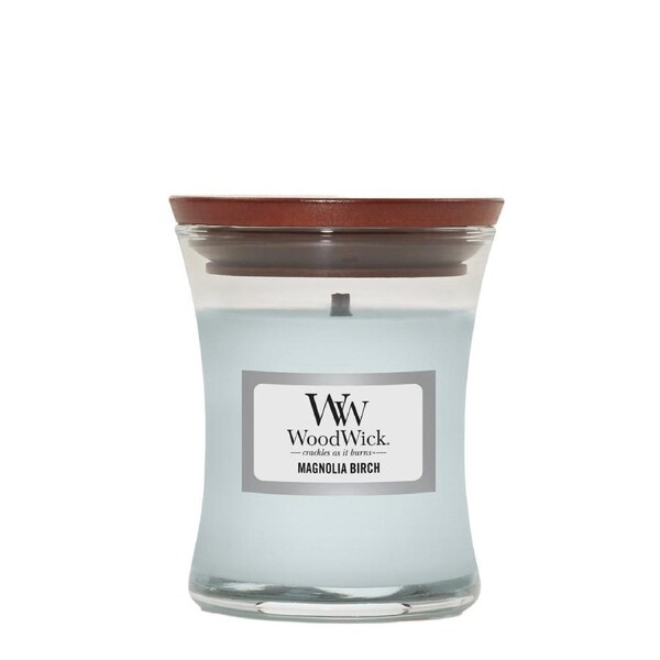 WoodWick Magnolia Birch Medium Scented Candle