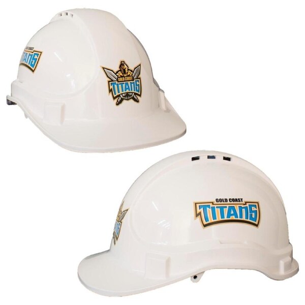Gold Coast Titans NRL Industrial Helmet Work Site Hard Hat