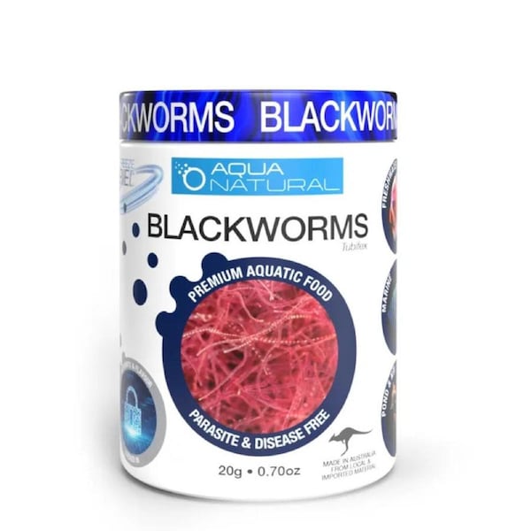 Aqua Natural Freeze Dried Blackworms 20g