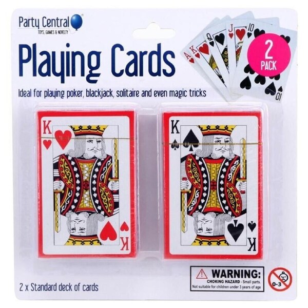 4PK Playing Cards Standard Deck Casino Poker Blackjack Solitaire Magic Game