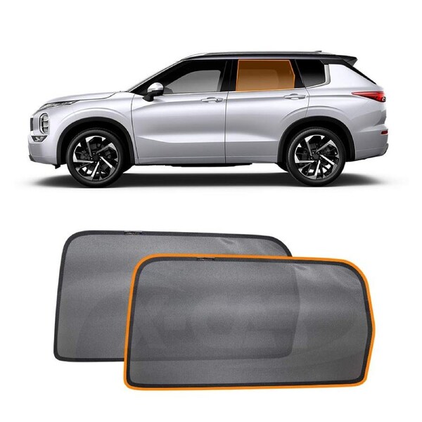 Rear Window Sun Shade for Mitsubishi Outlander 2021-Onwards Car Sun Blind Mesh